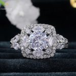 Luxury White Gold Plated AAA+ Cubic Zirconia Ring