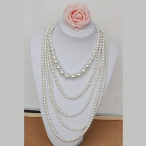 Imitation Pearls 3 Layers Necklace - Image 2