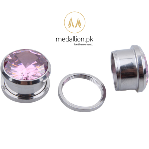 Crystal Zircon Ear Plug Piercing Earrings