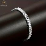925 Sterling Silver Cubic Zirconia Tennis Bracelet