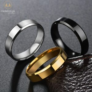 Premium Quality Stainless Steel Gold/Silver/ Black Rings