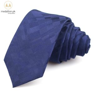 Premium Quality Blue Textured Tie